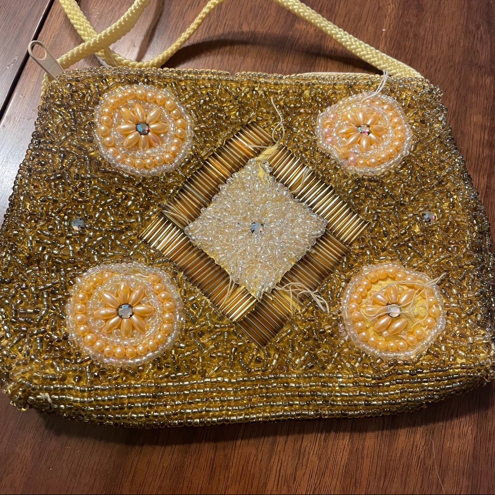 Vintage Beaded Purse - Picture 3 of 4